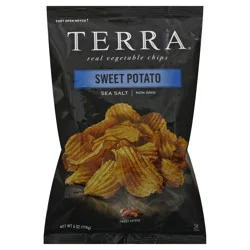 Terra Sweet Potato Real Vegetable Chips 6 oz. Bag