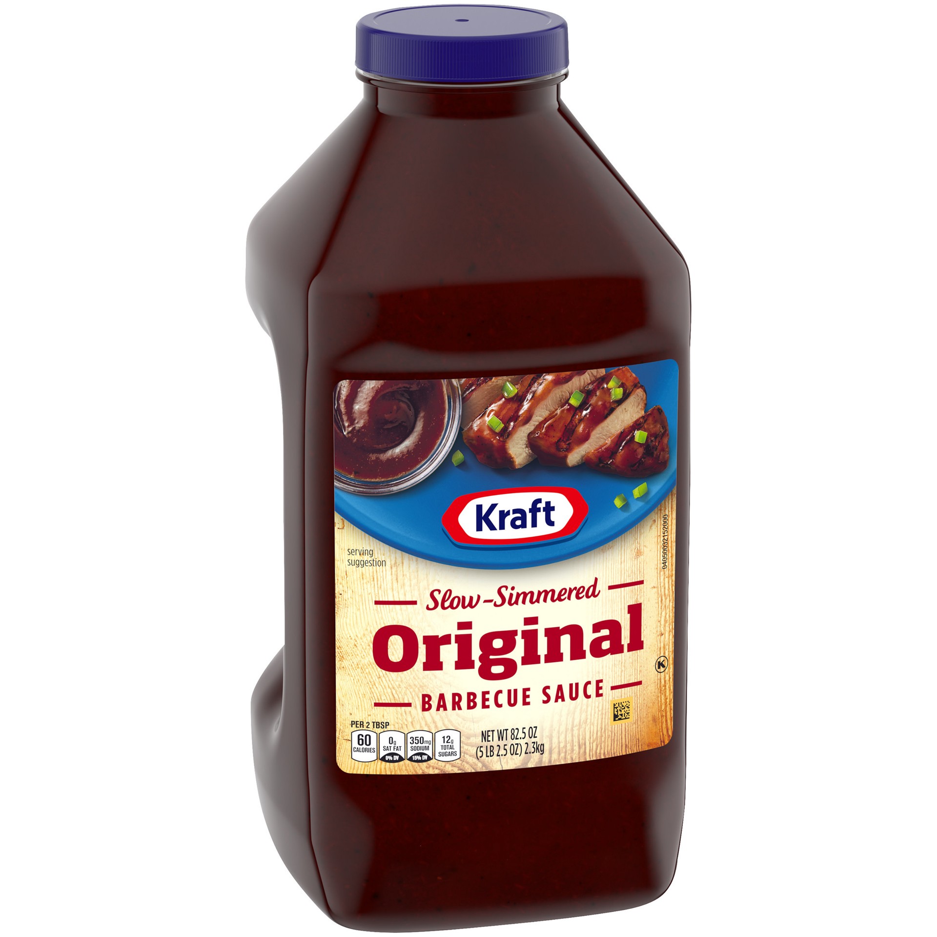 slide 2 of 5, Kraft Original Slow-Simmered Barbecue Sauce, 82.5 oz Bottle, 82.50 oz