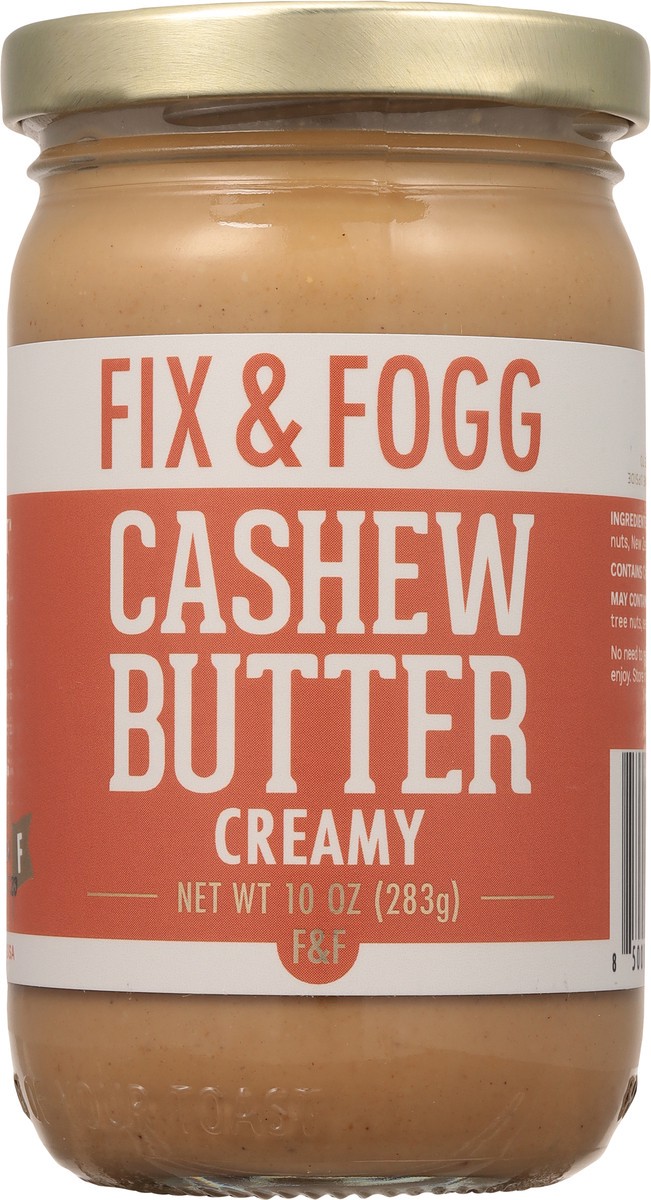 slide 9 of 11, Fix & Fogg Creamy Cashew Butter 10 oz, 10 oz