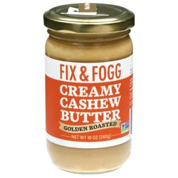 Fix & Fogg Creamy Cashew Butter 10 oz