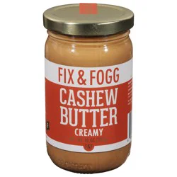 Fix & Fogg Creamy Cashew Butter 10 oz
