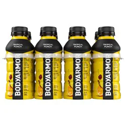 BODYARMOR Tropical Punch Electrolyte Sports Drink, 12 fl oz Bottles, 8 Pack