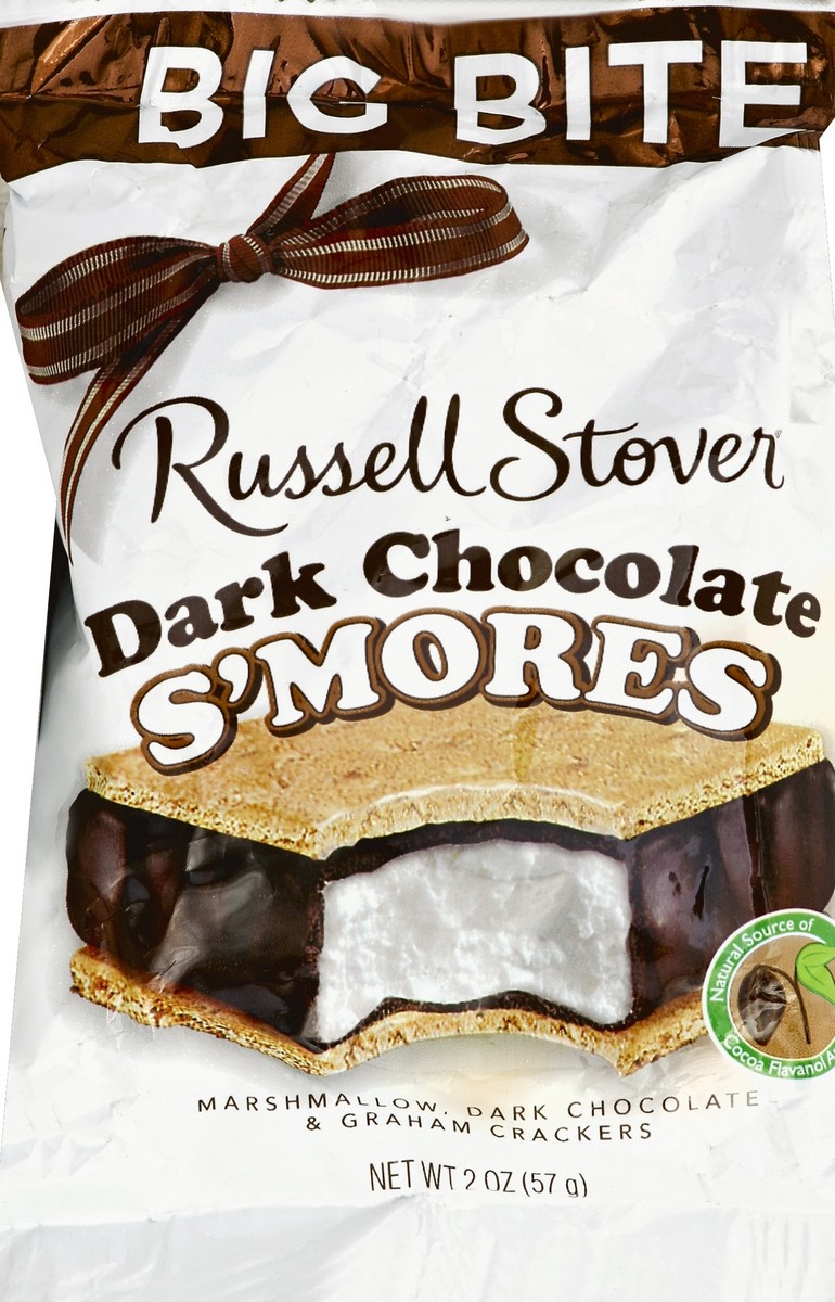 slide 5 of 6, Russell Stover Big Bite Dark Chocolate Smores, 2 oz