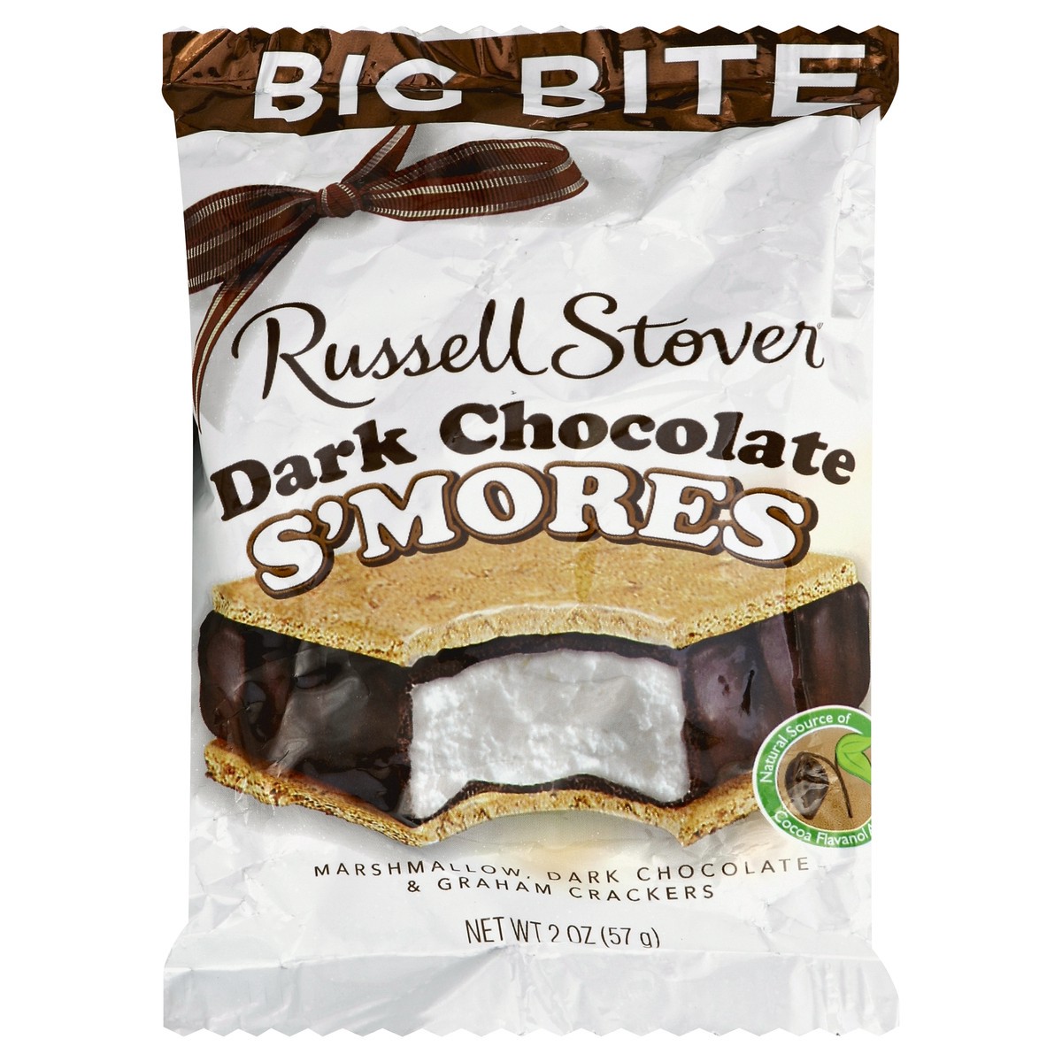 slide 6 of 6, Russell Stover Big Bite Dark Chocolate Smores, 2 oz