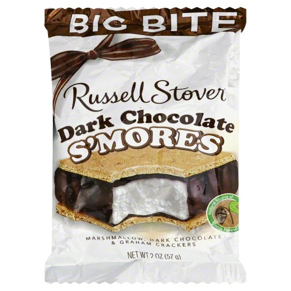 slide 1 of 1, Russell Stover Big Bite Dark Chocolate Smores, 2 oz