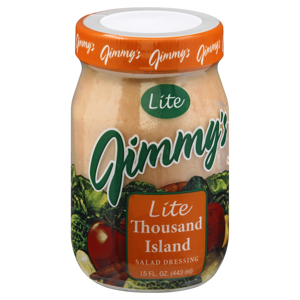 slide 2 of 9, Jimmys Lite Thousand Island Salad Dressing 15 oz, 15 oz