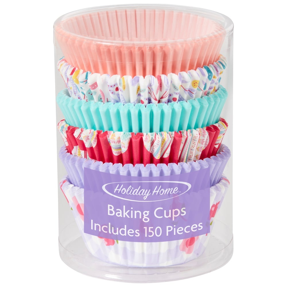 slide 1 of 1, Holiday Home Easter Baking Cups - Assorted, 150 ct