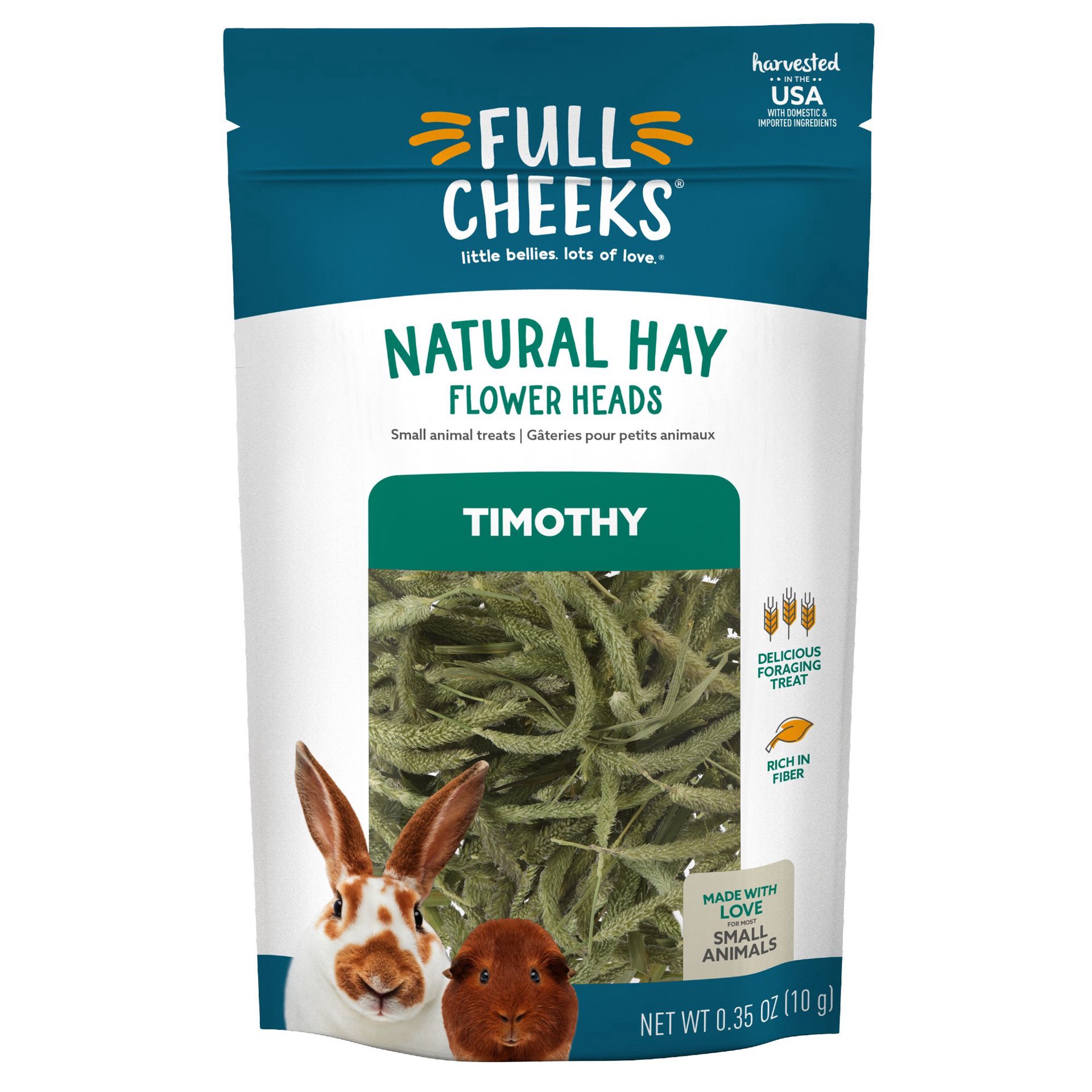 slide 1 of 1, Full Cheeks™ Timothy Hay Flower Heads, 0.35 oz