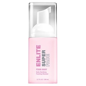 slide 1 of 1, Enlite Super Face Foam Away Daily Clarifying Foaming Cleanser, 6.7 Oz, 6.7 oz