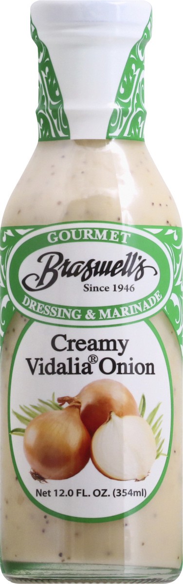 slide 1 of 13, Braswell's Vidalia Onion Dressing, 12 oz