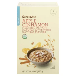 GreenWise Organic Apple Cinnamon Oatmeal