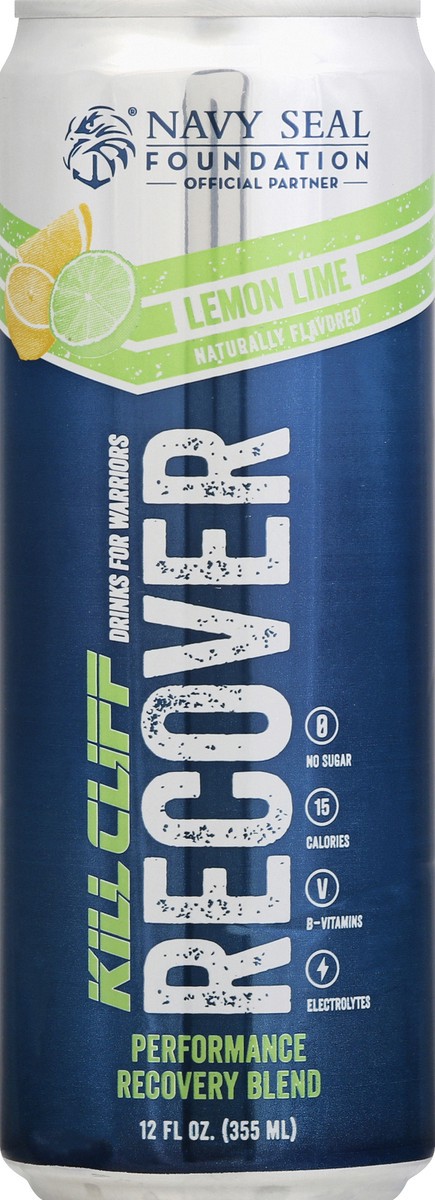 slide 1 of 8, Kill Cliff Lemon Lime Recovery Drink, 12 fl oz