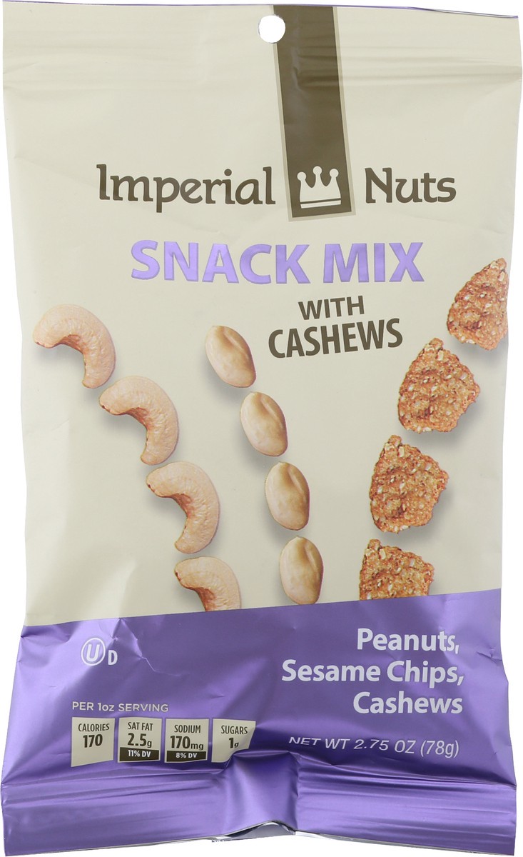slide 6 of 9, Imperial Nuts Imperial Cashew Snack Mix, 2.5 oz