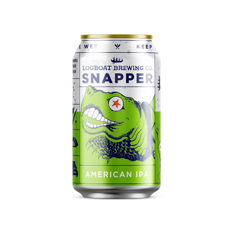 slide 1 of 1, Logboat Brewing Co. Logboat Snapper Ipa, 6 ct; 12 fl oz