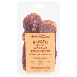 Salt & Twine Sliced Chipotle Mole Salami 2.5 oz