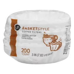 Publix Coffee Filters, Basket-Style, 1-4 Cup - 200 ct