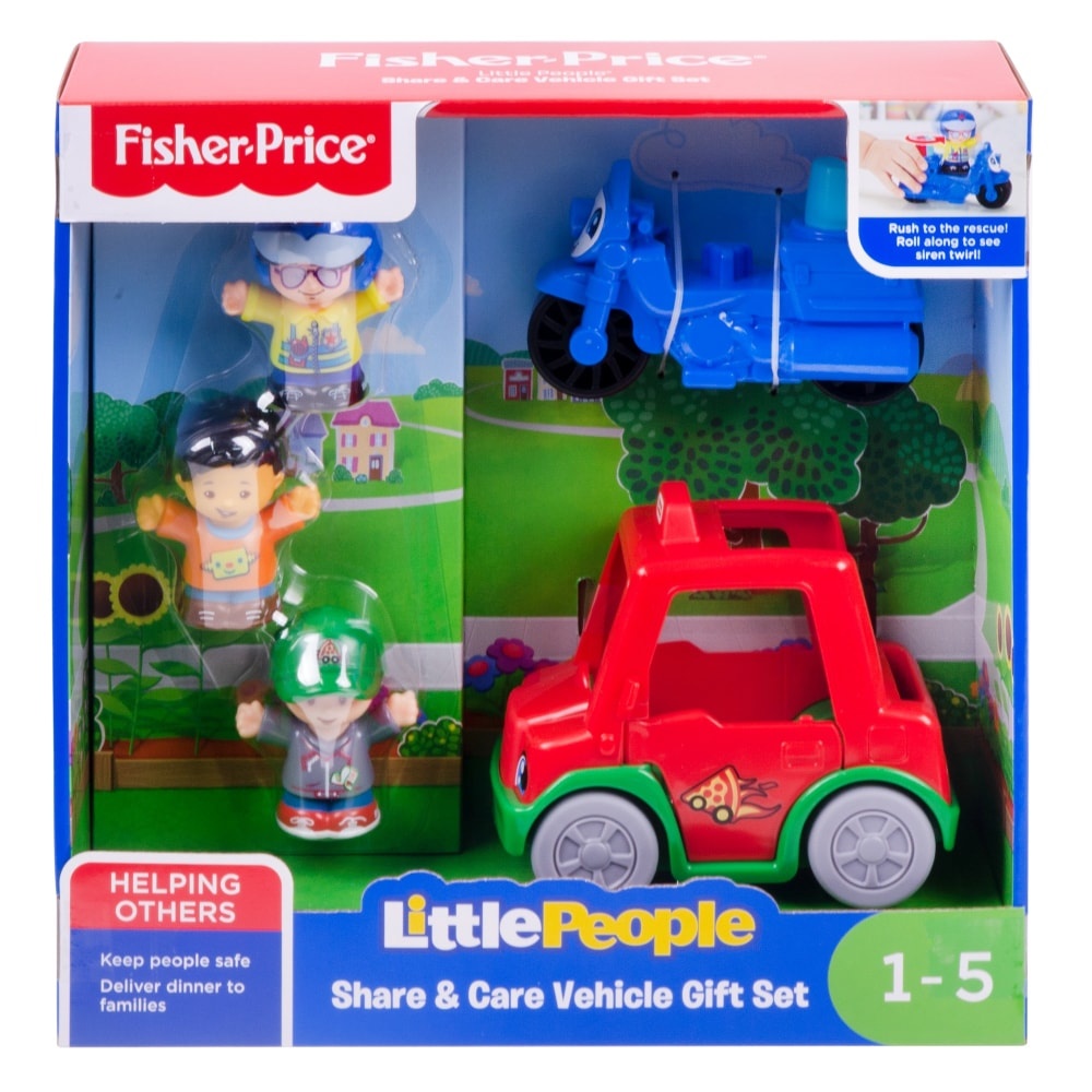 slide 1 of 1, Fisher-Price Little People Share Care Vehicle Gift Set, 1 ct