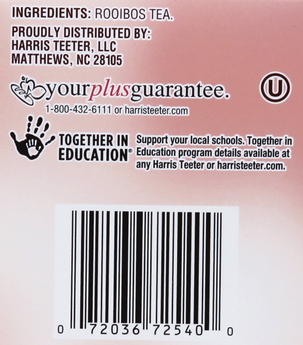 slide 3 of 6, Harris Teeter Rooibos Herbal Tea, 20 ct