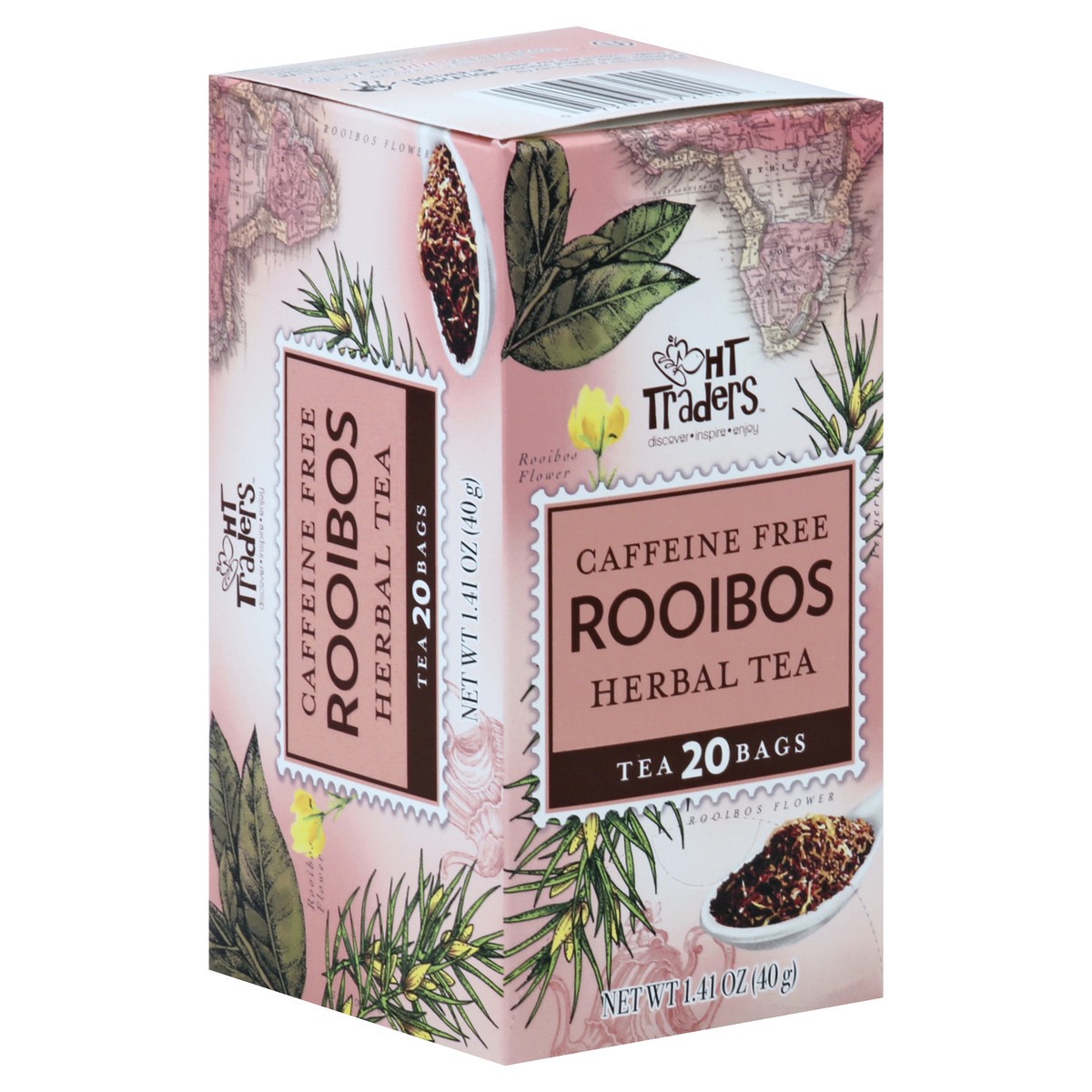 slide 2 of 6, Harris Teeter Rooibos Herbal Tea, 20 ct