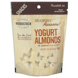 Woodstock Yogurt Almonds 8.5 oz