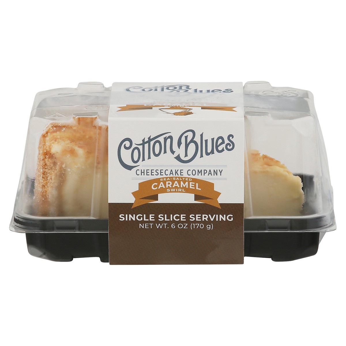 slide 1 of 9, Cotton Blues Cheesecake Company Cotton Blues Cheesecake Caramel, 6 oz