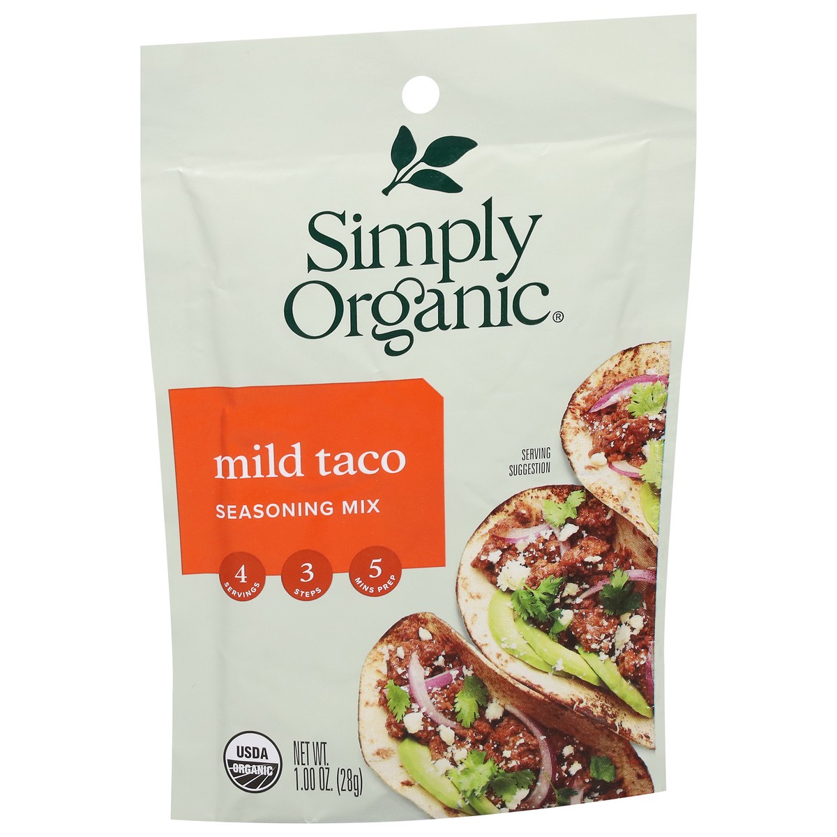 slide 6 of 9, Simply Organic Mild Taco Seasoning Mix, 1 oz