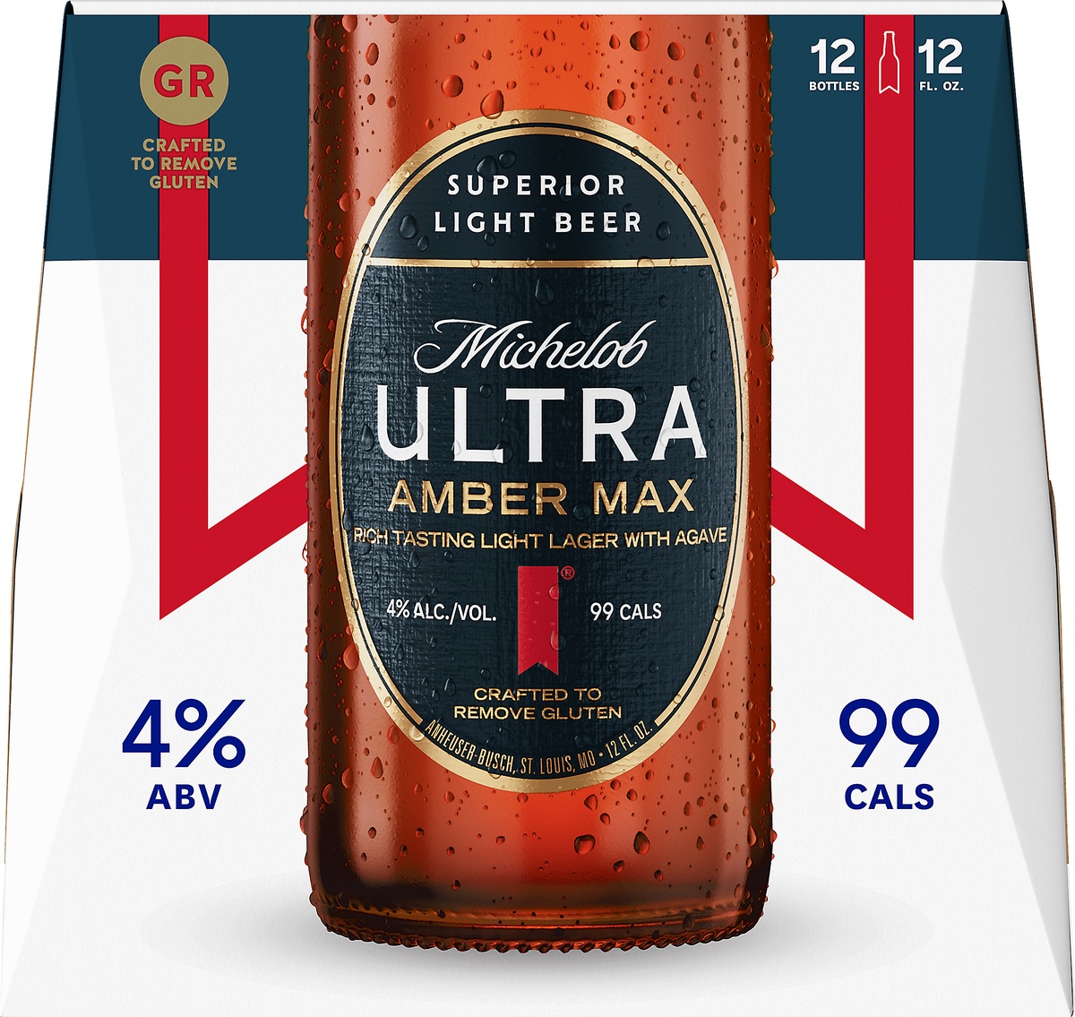 slide 7 of 10, Michelob Ultra Amber Max Bottles, 12 ct; 12 oz