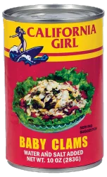 California Girl Almejitas Con Agua Y Sal (Baby Clams Water And Salt Added)