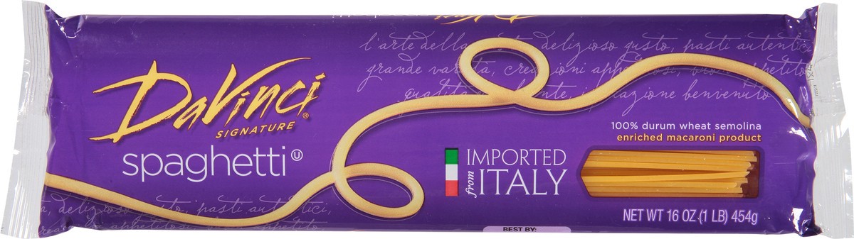 slide 6 of 9, DaVinci Signature Spaghetti 16 oz, 16 oz