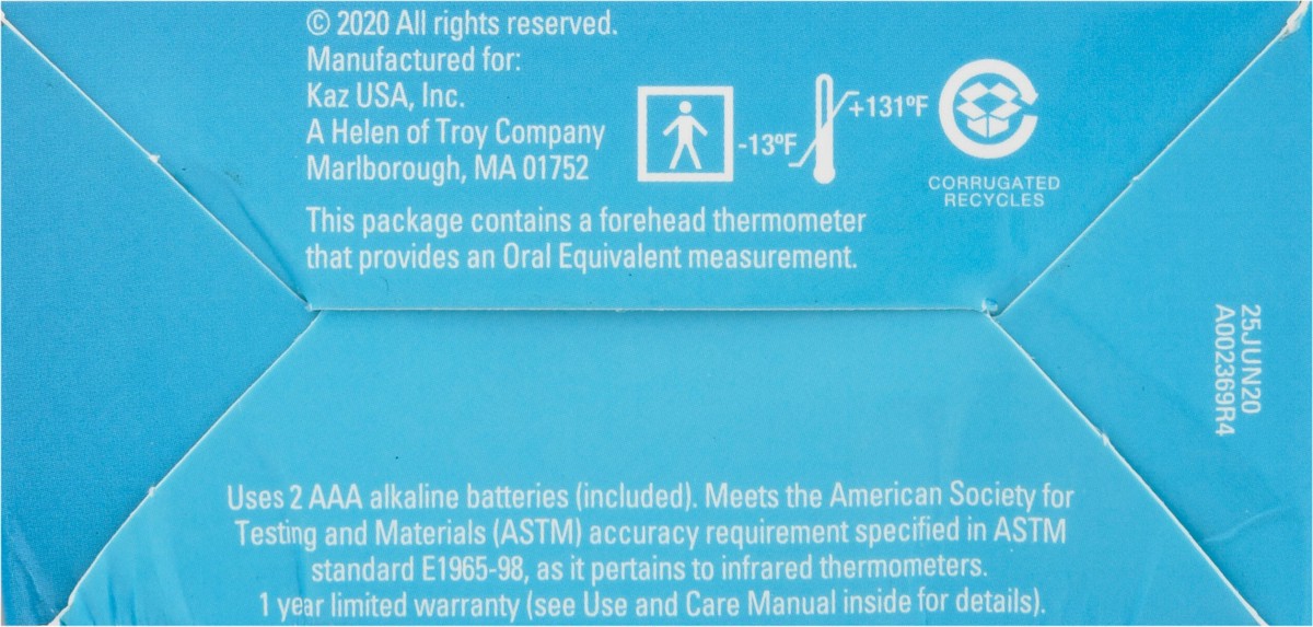 slide 5 of 9, Vicks No Touch 3-in-1 Thermometer 1 ea, 1 ct