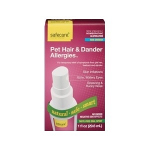 slide 1 of 1, SafeCare Safe Care Pet Hair & Dander Allergy Relief Oral Spray, 1 oz