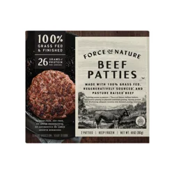Force Of Nature Beef Patties 2 ea