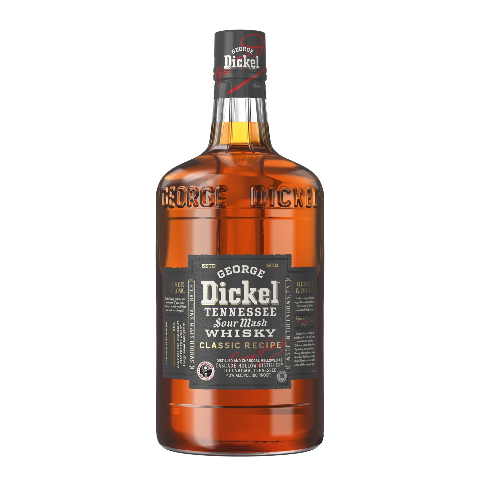 slide 2 of 4, George Dickel Classic Recipe Tennessee Whisky, 1.75 L, 1.75 liter