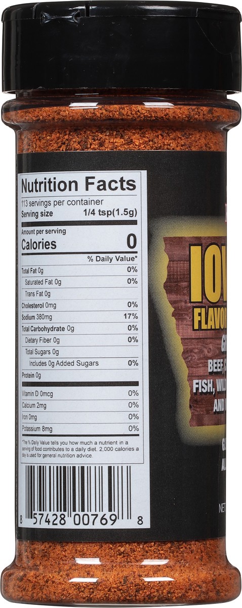 slide 7 of 11, Mr. Rub Iowa's Flavor Enhancer Seasonings 6 oz, 6 oz