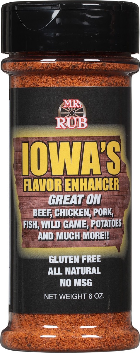 slide 5 of 11, Mr. Rub Iowa's Flavor Enhancer Seasonings 6 oz, 6 oz