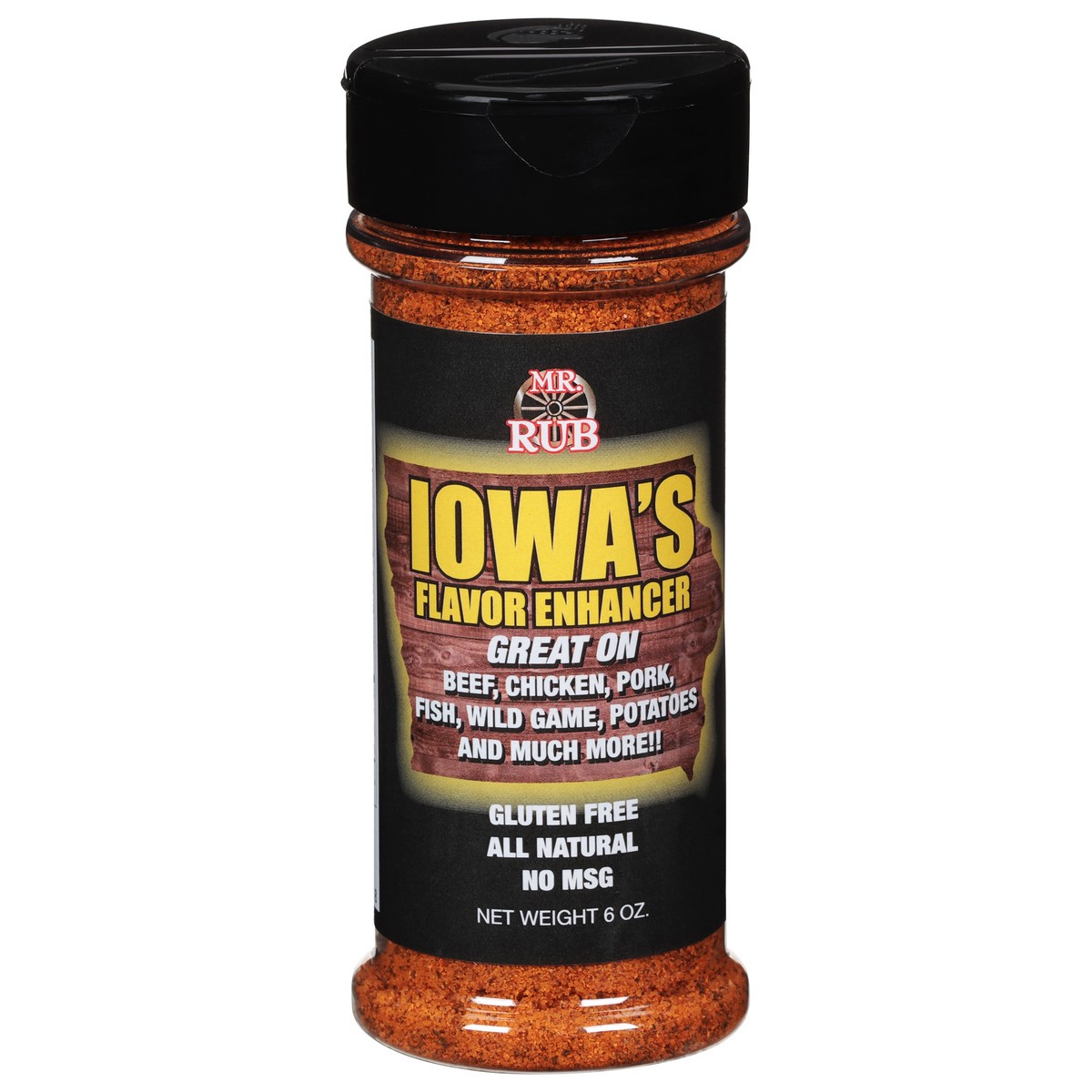 slide 1 of 11, Mr. Rub Iowa's Flavor Enhancer Seasonings 6 oz, 6 oz
