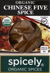 Spicely Organic Spices Organic Spices Chinese Five Spice 0.4 oz