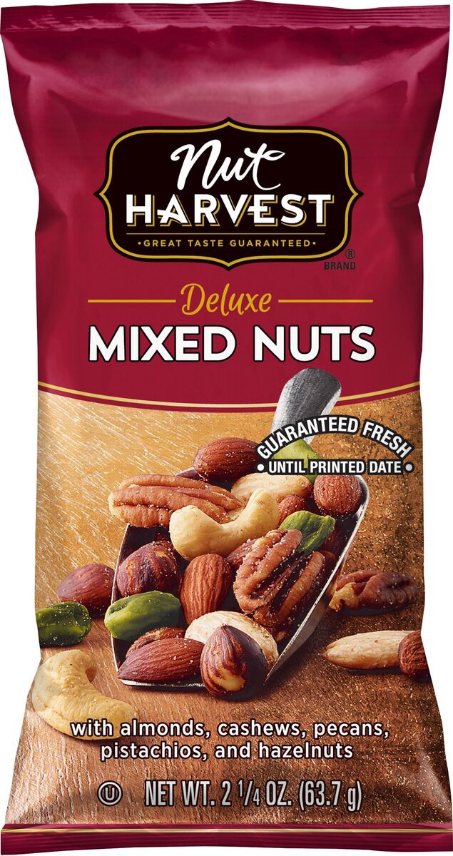 slide 4 of 6, Nut Harvest Nuts, 2.25 oz