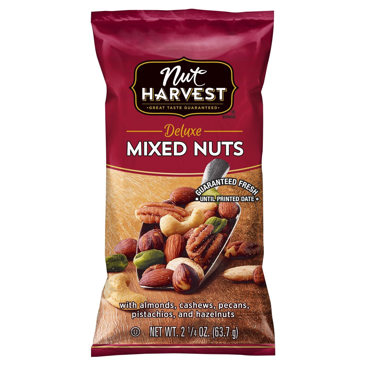 slide 3 of 6, Nut Harvest Nuts, 2.25 oz