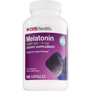 slide 1 of 1, CVS Health Melatonin Tablets, 10 Mg, 200 Ct, 1 ct