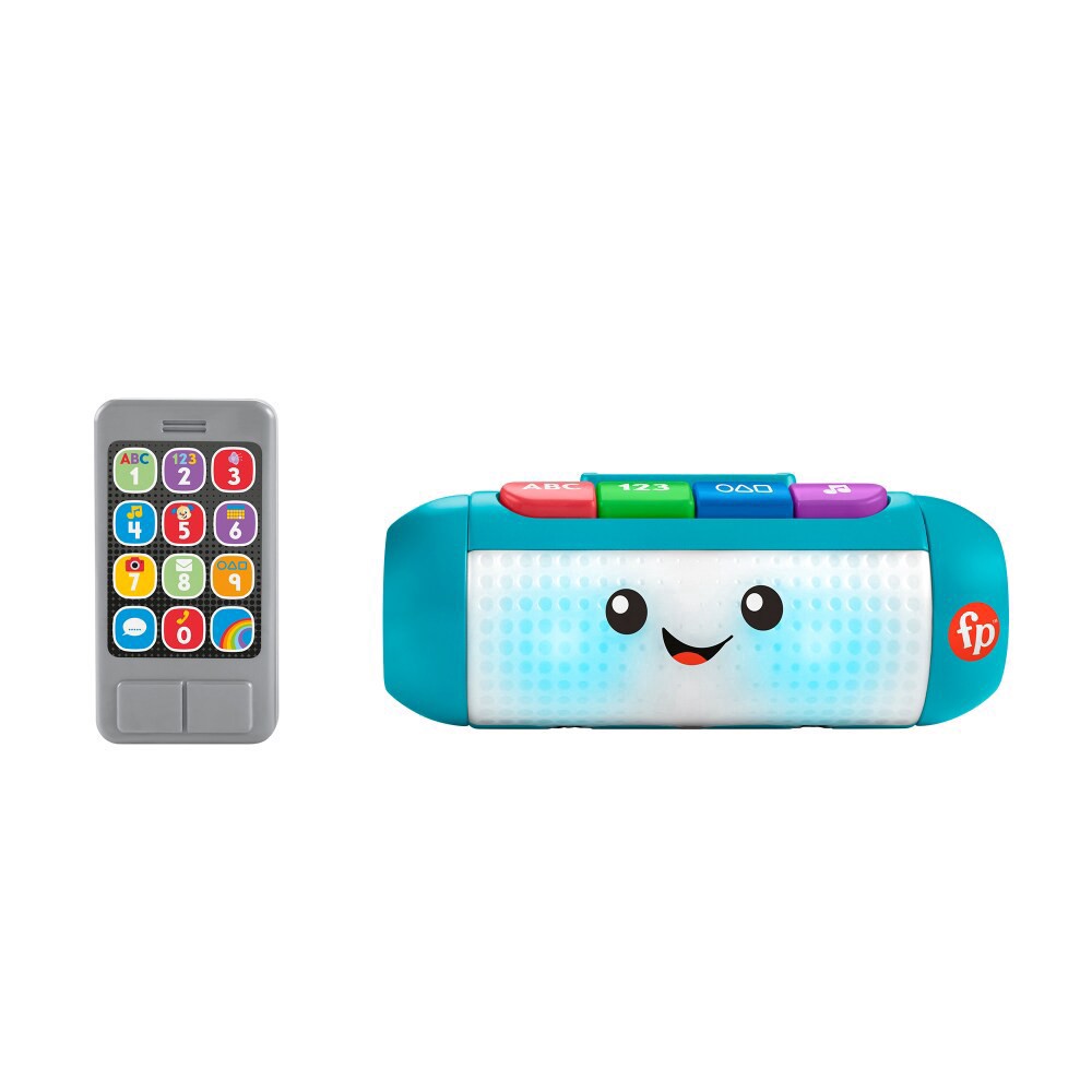 slide 4 of 5, Fisher-Price Laugh Learn Light Up Learning Speaker, 1 ct