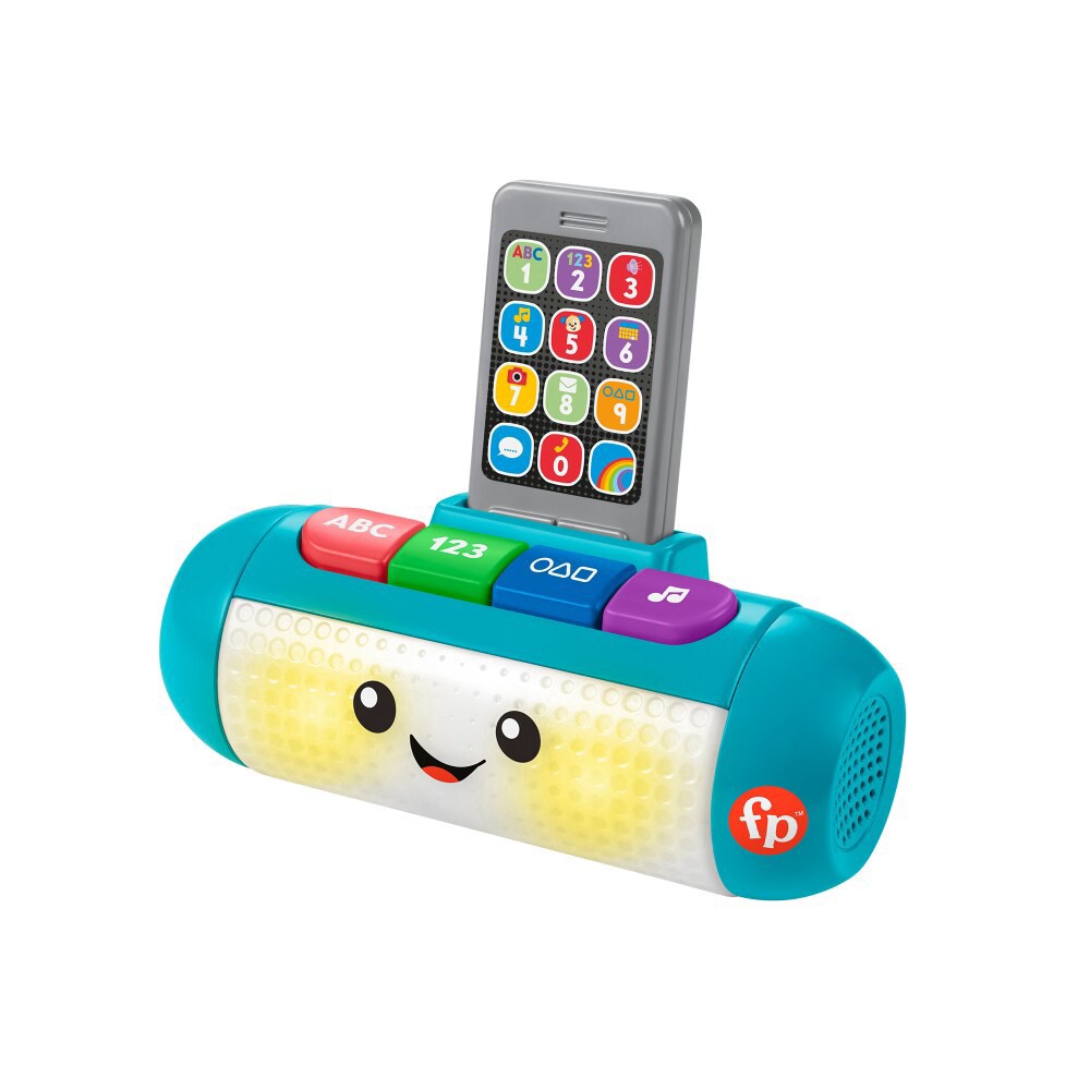 slide 2 of 5, Fisher-Price Laugh Learn Light Up Learning Speaker, 1 ct