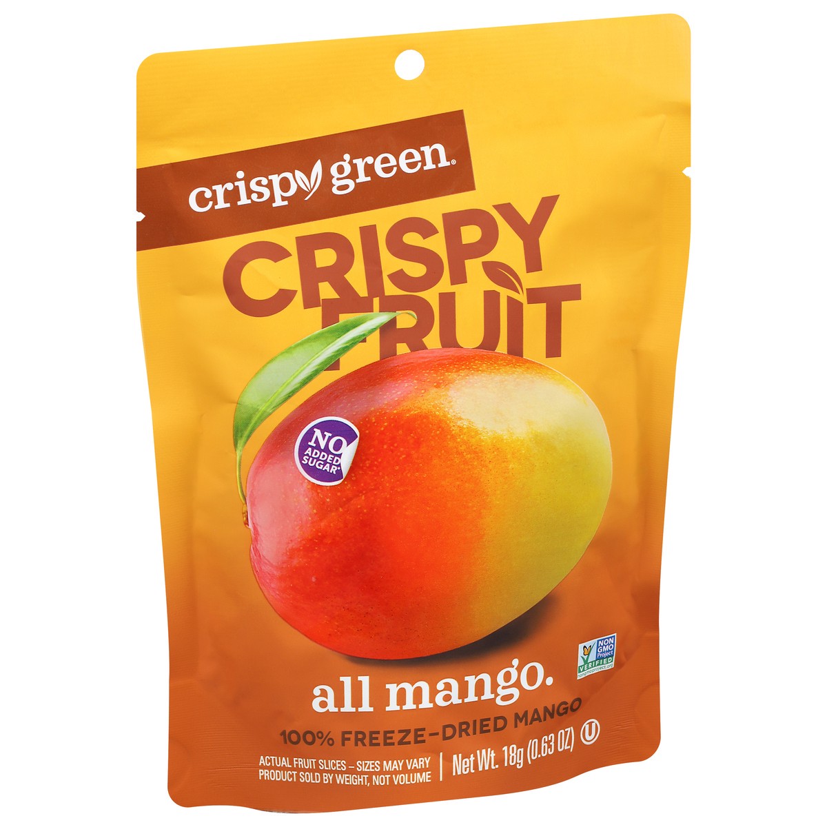 slide 7 of 9, Crispy Green All Mango Crispy Fruit 0.63 oz, 0.63 oz