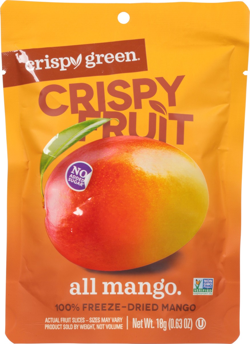 slide 5 of 9, Crispy Green All Mango Crispy Fruit 0.63 oz, 0.63 oz