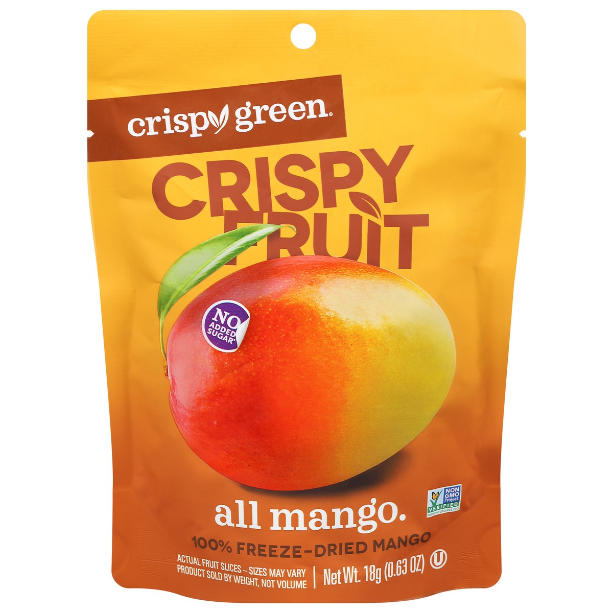 slide 1 of 9, Crispy Green All Mango Crispy Fruit 0.63 oz, 0.63 oz