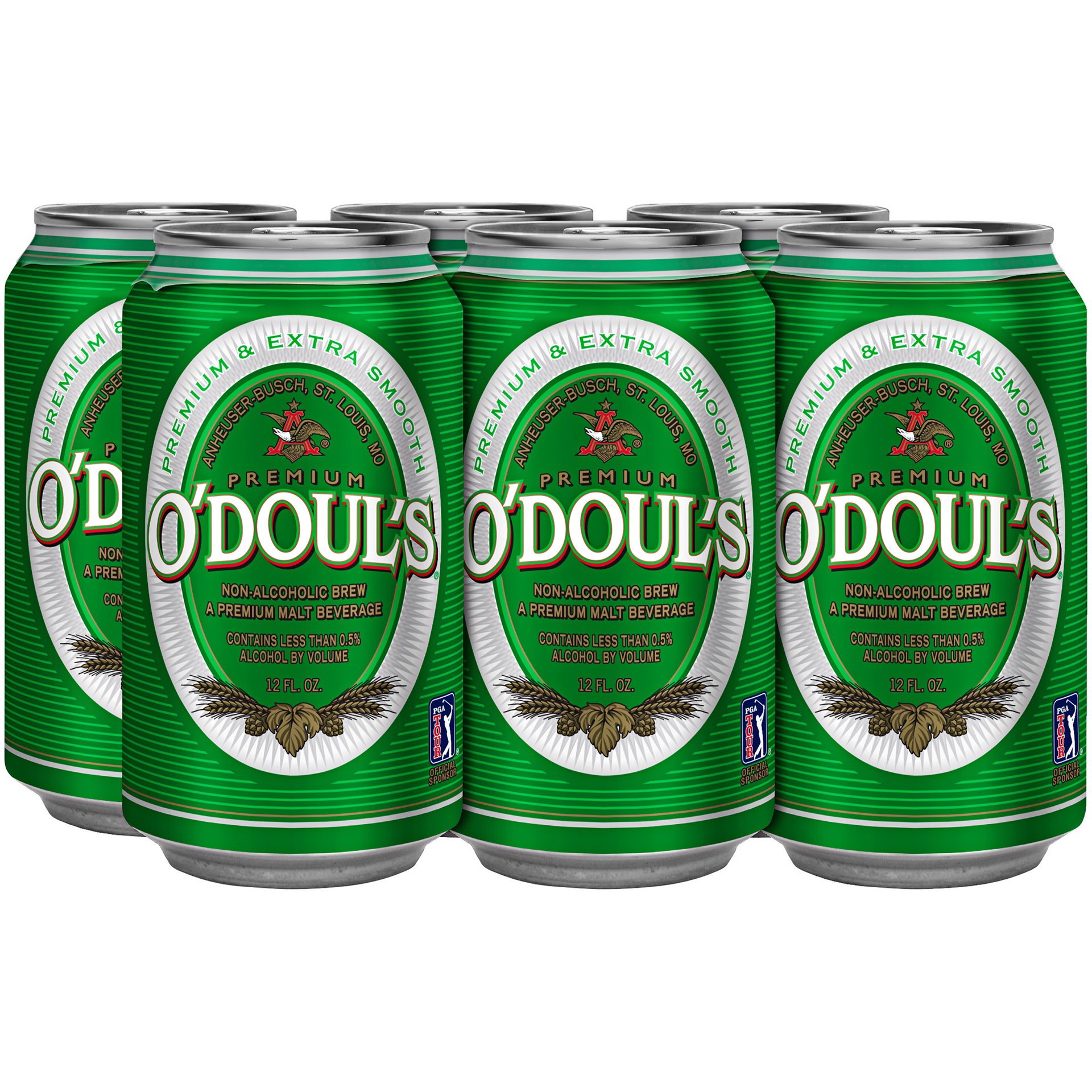 slide 1 of 2, O'Doul's Non-Alcoholic Beer, 6 Pack 12 fl. oz. Cans, 12 fl oz