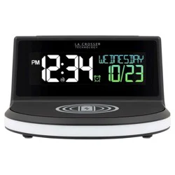 Glow Wireless Charging Alarm Clock