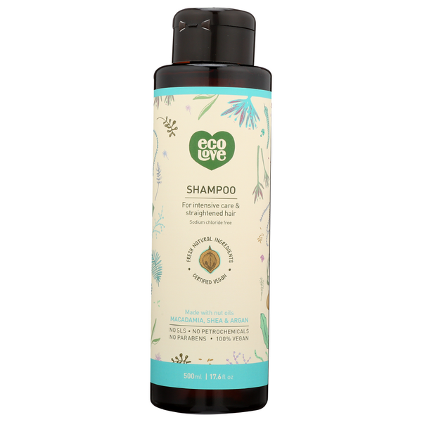 slide 1 of 1, ecoLove Shampoo Nut Oil Intnsv, 17.6 oz