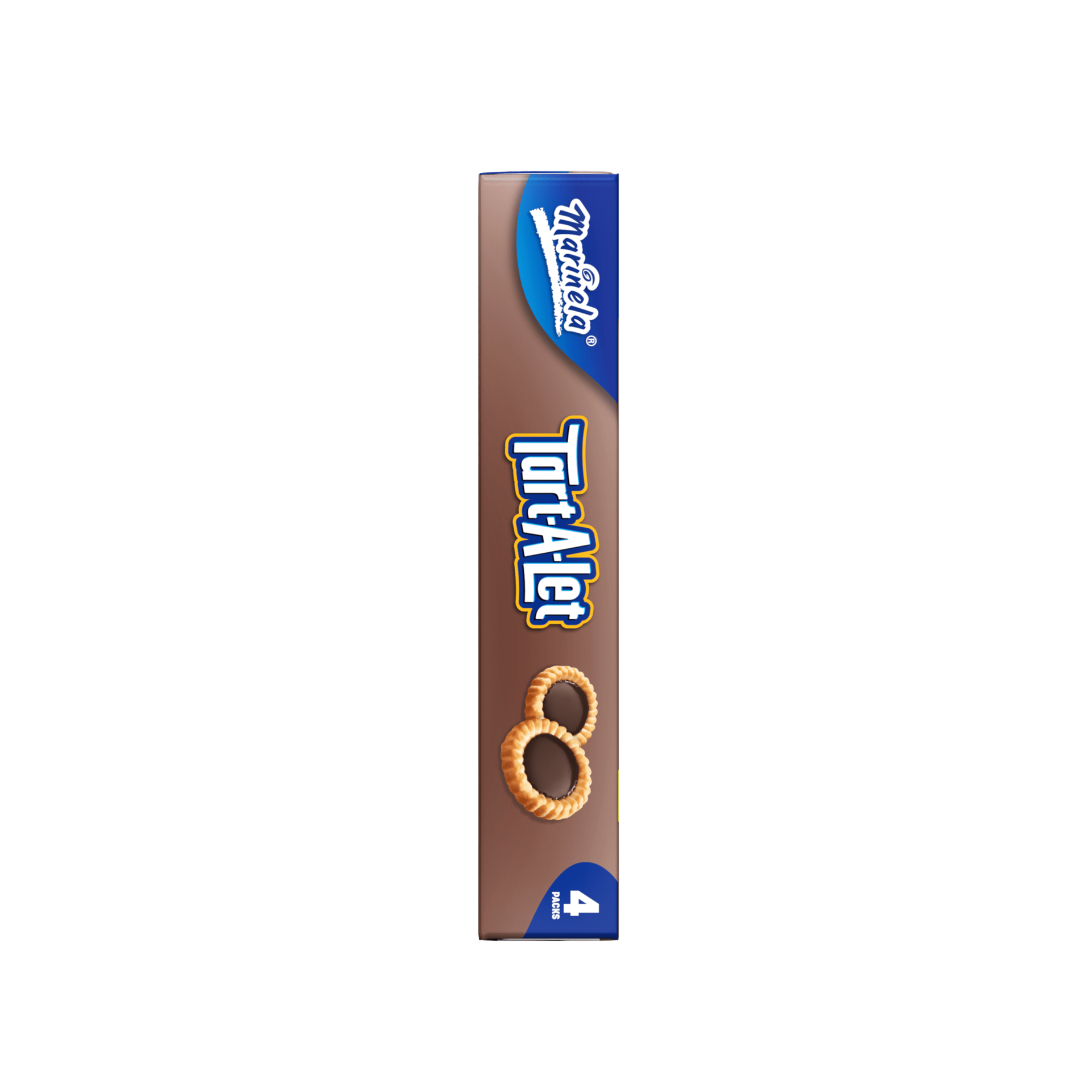 slide 4 of 5, Marinela Tart-A-Let Chocolate Filled Cookies, 4 packs, Cookies, 14.12 oz Multipack, 4 ct