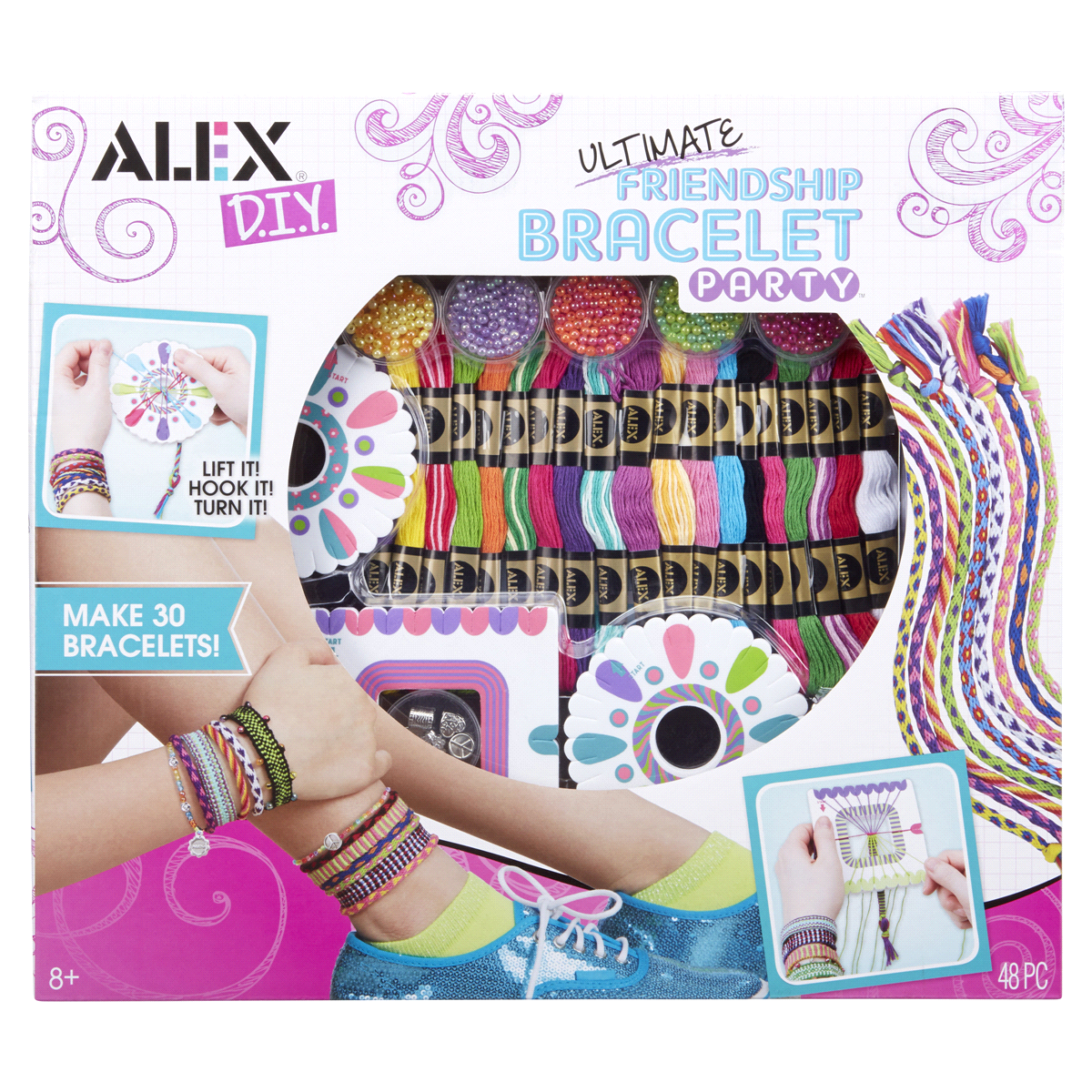 slide 1 of 1, ALEX Toys DIY Wear Ultimate Friendship Bracelet Party, 1 ct